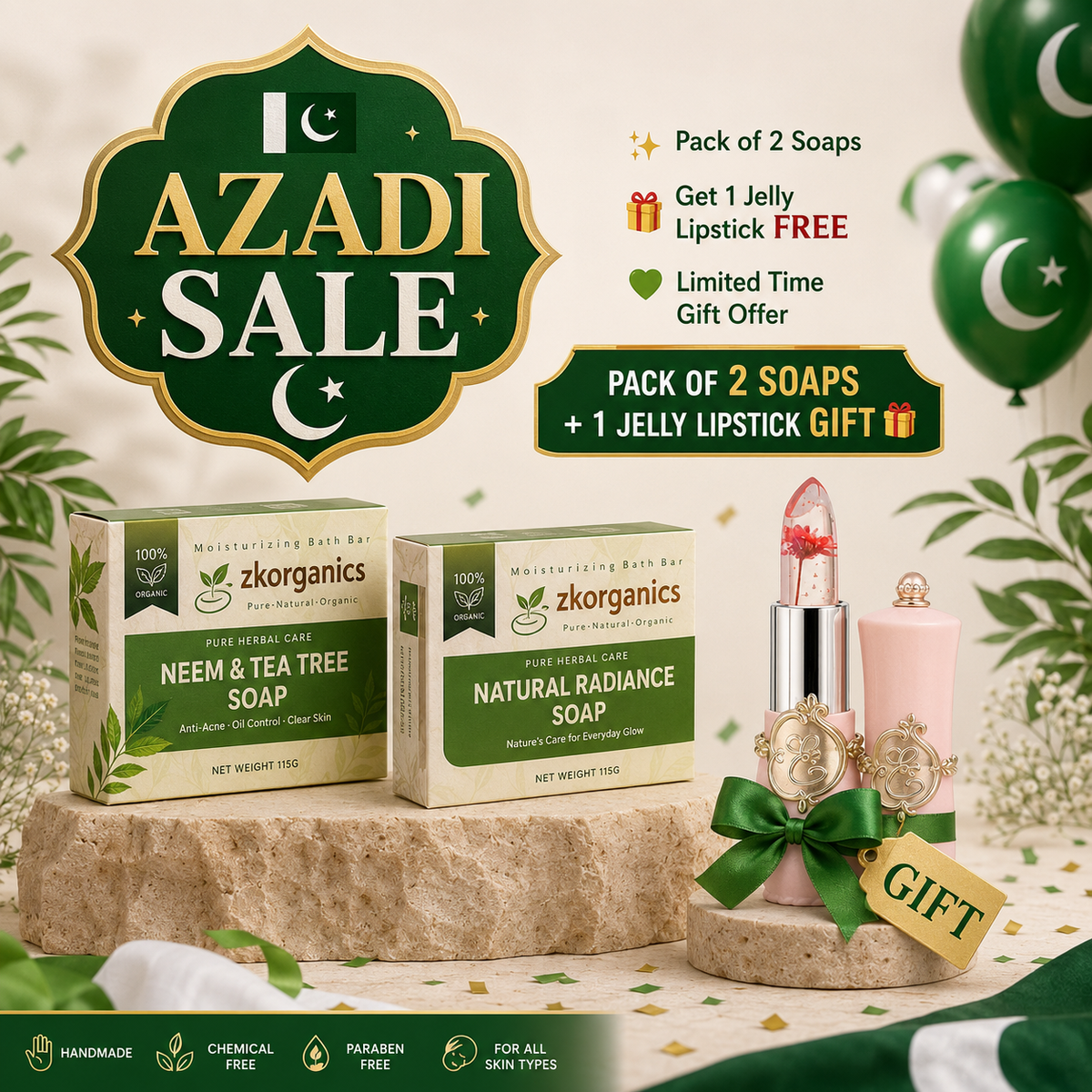 πMoroccan Nila Soap π€©(BUY 1 GET 1 FREE)