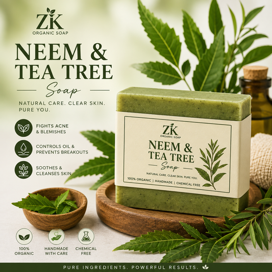 ☘Neem & Tea Tree Soap