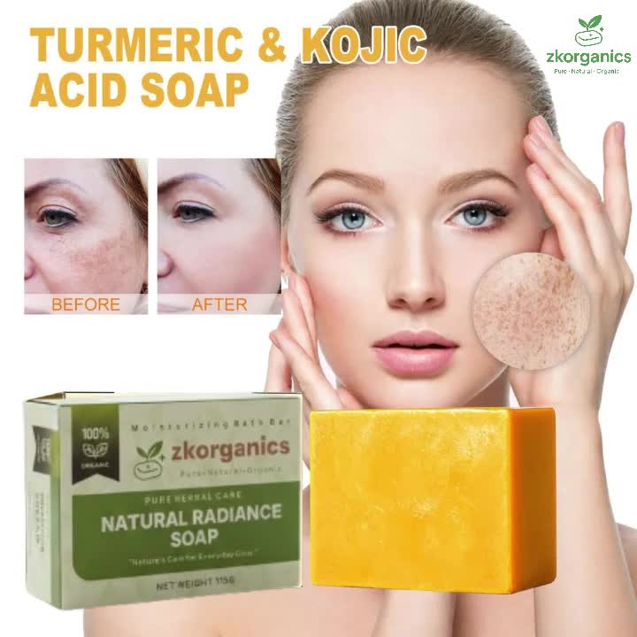 Turmeric+ kojic Acne clear soap (BUY 1 GET 1 FREE)