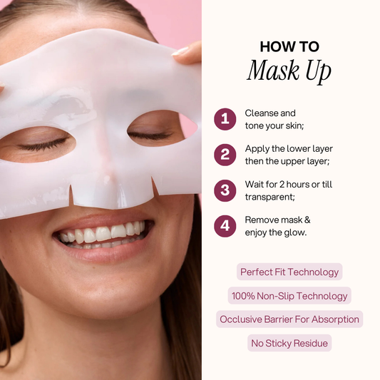 collagen Face sheet Mask winter special(pack of 4)