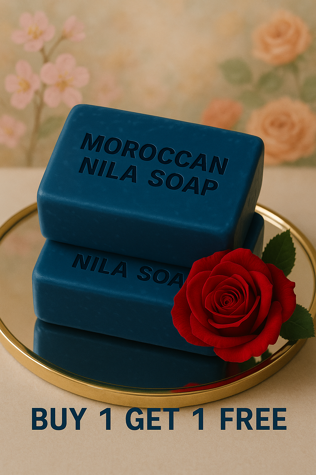 Moroccan Nila Soap BUY 1 GET 1 FREE( 115 GRAMS)