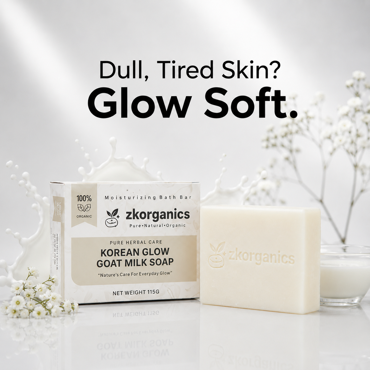 Rice + Kojic Brightening Soap