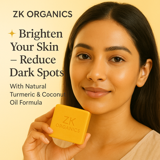 ZK ORGANICS turmeric soap (SOAP BUY 1 GET 1 FREE)