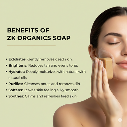 ZK Organic Aloe Vera Soap