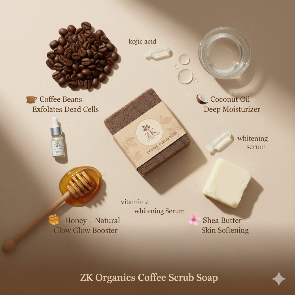 Coffee Soap FOR BRIGHT SKIN IN JUST 7 DAYS 😍