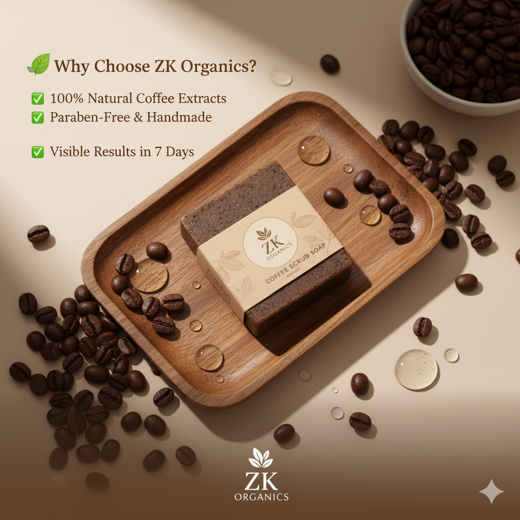 Coffee Soap FOR BRIGHT SKIN IN JUST 7 DAYS 😍