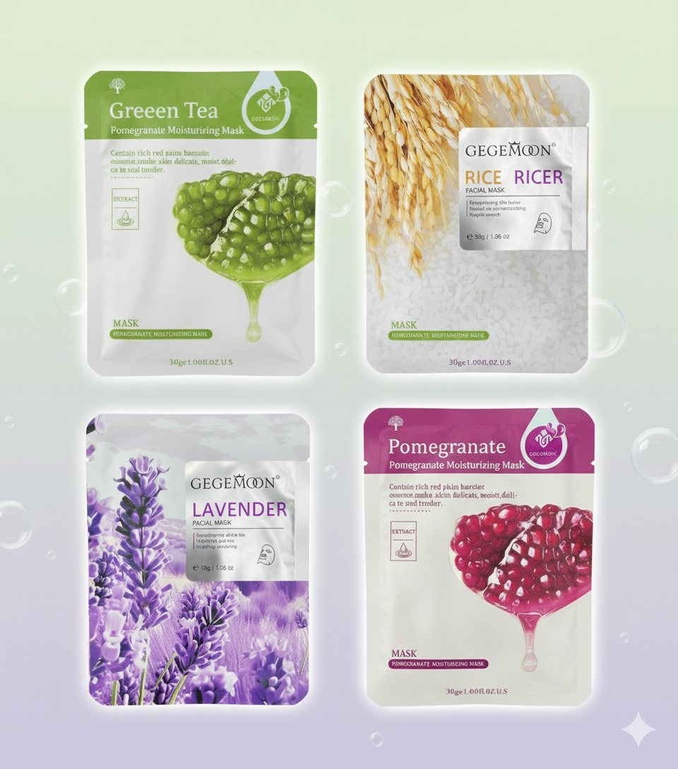 collagen Face sheet Mask winter special(pack of 4)