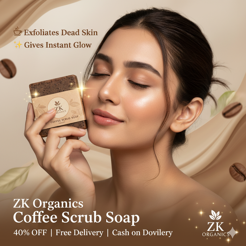 Coffee Soap FOR BRIGHT SKIN IN JUST 7 DAYS 😍