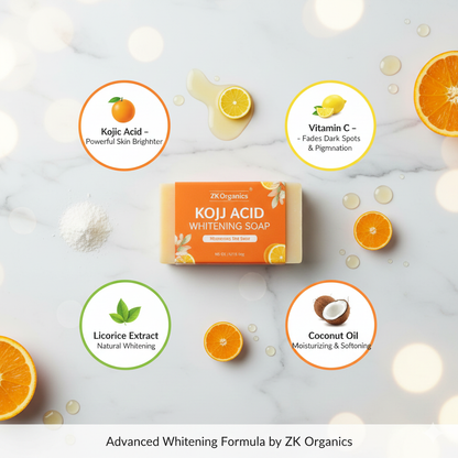 ZK ORGANICS turmeric soap (SOAP BUY 1 GET 1 FREE)
