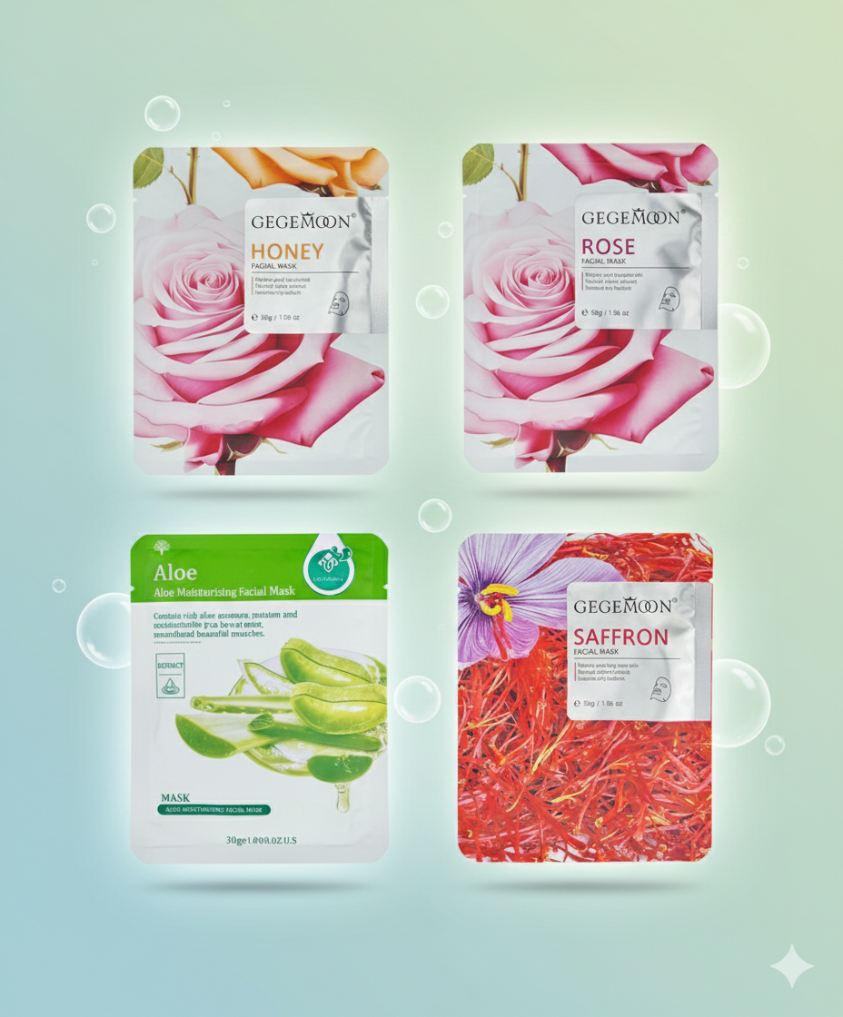 collagen Face sheet Mask winter special(pack of 4)