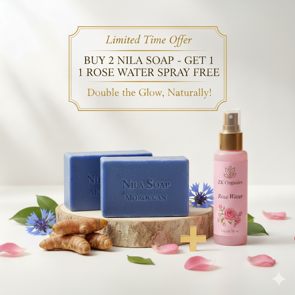 Moroccan Nila Soap BUY 1 GET 1 FREE( 115 GRAMS)