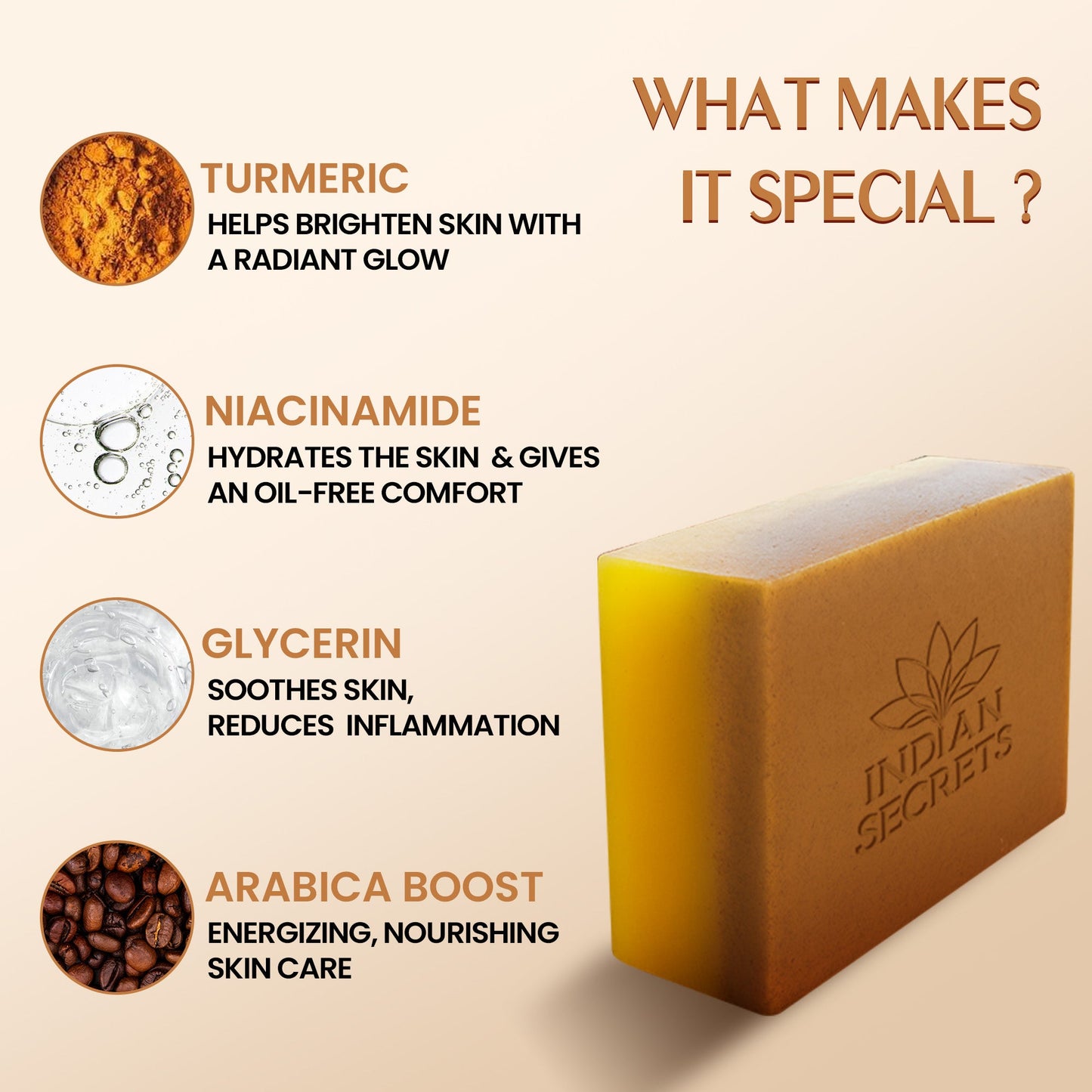 Kojic Acid & Saffron  Soap 