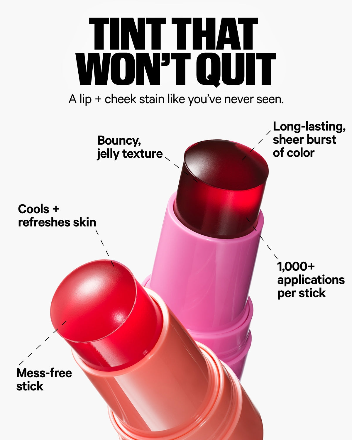 2 in 1 Jelly blush ( BUY 1 GET 1 FREE)