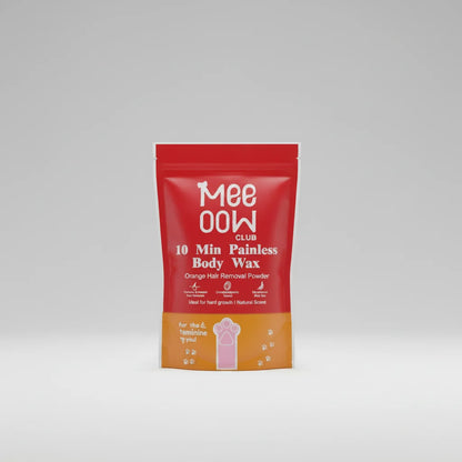 Meow Club 10-Min Painless Body Wax Powder with Spoon - 100g
